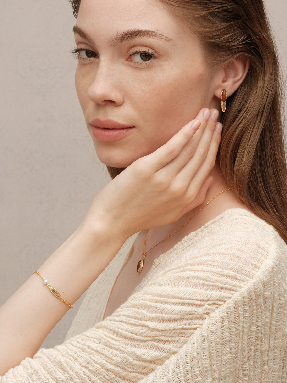 everleaf pearl leaf bracelet everleaf pearl leaf bracelet